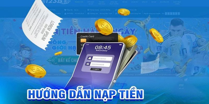 Cung cấp các phương thức nạp tiền 